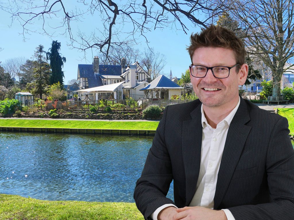 Peter Drennan of Waterstone in Christchurch